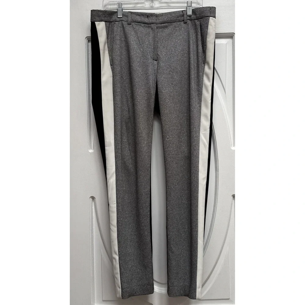 Luisa Cerano Pants Size USA‎ 10 Multi Pattern Italian Fabric Pants Slacks